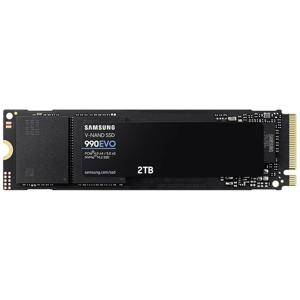 Samsung 990 EVO 2 TB NVMe/PCIe M.2 SSD 2280 harde schijf M.2 NVMe PCIe 4.0 x4, M.2 NVMe PCIe 5.0 x2 Retail MZ-V9E2T0BW