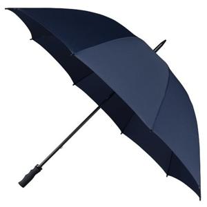 Falcone Golf stormparaplu windproof - donkerblauw - lang - 130 cm