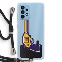 Pew Pew Pew: Samsung Galaxy A52 Transparant Hoesje met koord