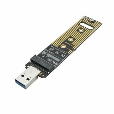 JMS583 NVMe SSD (M-Key) NGFF to USB 3.1 Converter, Support 2230-2280 Size SSD