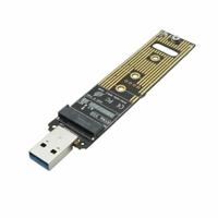 JMS583 NVMe SSD (M-Key) NGFF to USB 3.1 Converter, Support 2230-2280 Size SSD