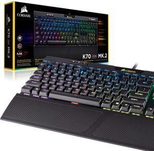 Corsair K70 RGB PRO Mechanical Gaming Keyboard toetsenbord USB AZERTY Belgisch Zwart