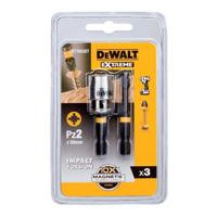 DeWALT DT70535T Extreme Impact Torsion Schroefbits PZ2 50mm 2 Stuks + MagLock Bithouder