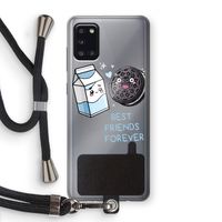Best Friend Forever: Samsung Galaxy A31 Transparant Hoesje met koord