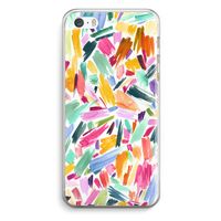 Watercolor Brushstrokes: iPhone 5 / 5S / SE Transparant Hoesje