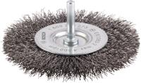 Bosch Accessoires Schijfborstel 100 mm, 0,3 mm, 4500 U/ min, 10 mm 1st - 1609200273