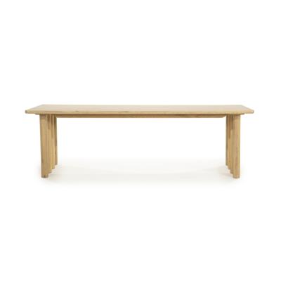 Eleonora Eettafel 'Jake' Eiken, 250 x 100cm, kleur Naturel