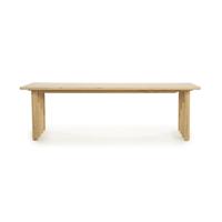 Eleonora Eettafel 'Jake' Eiken, 250 x 100cm, kleur Naturel