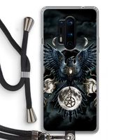 Sinister Wings: OnePlus 8 Pro Transparant Hoesje met koord