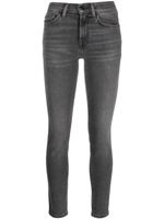 7 For All Mankind jean court skinny à taille mi-haute - Noir - thumbnail