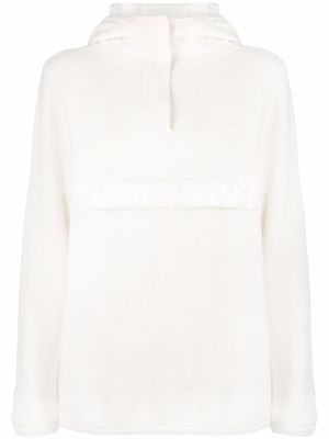 CORTE DI KEL hoodie oversize en cachemire - Tons neutres