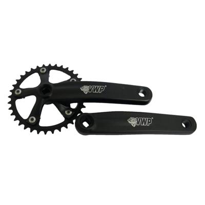 VWP crankstel 36t bmx mini-junior 170mm zwart