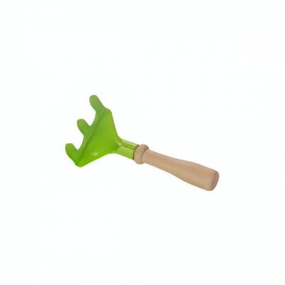 Everearth Handhark hout blank 15 cm groen Everearth Handhark hout blank 15 cm groen
