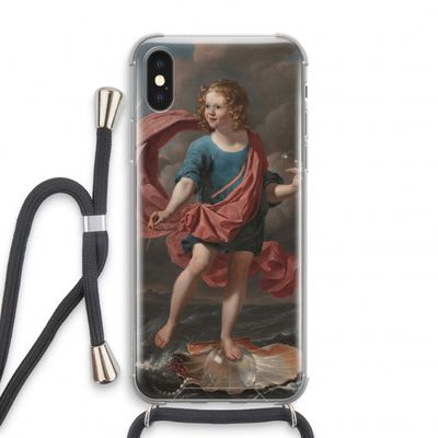 Soap Bubbles: iPhone X Transparant Hoesje met koord
