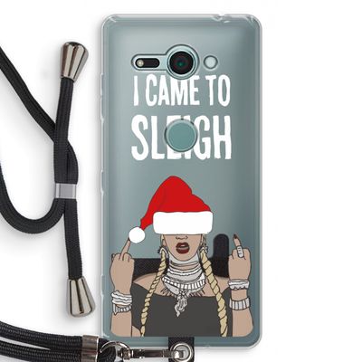 Came To Sleigh: Sony Xperia XZ2 Compact Transparant Hoesje met koord