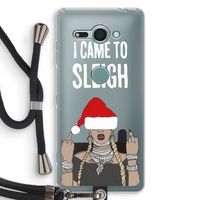 Came To Sleigh: Sony Xperia XZ2 Compact Transparant Hoesje met koord