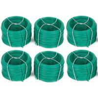 Benson Binddraad - 6x rolletjes - groen - 50 m x 0,7 mm - plantendraad