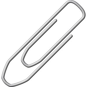 Alco Paperclip 32 Mm Staal Zilver 75 Stuks