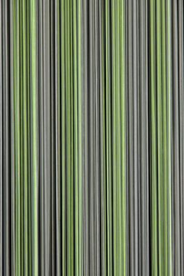 Sunarts model 584 Palermo transparant / limegroen afm 90 x 210 cm