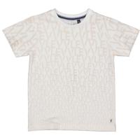 LEVV Little Jongens t-shirt - Mark - AOP wit tekst - thumbnail