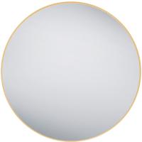 Spiegel - Trion Brens - Ø80cm - Hangspiegel in Frame - Goud - Metaal Spiegel - Trion Brens - Ø80cm - Hangspiegel in Frame - Goud - Metaal
