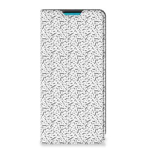 Samsung Galaxy A73 Hoesje met Magneet Stripes Dots