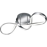 LED Plafondlamp 28W Dimbaar - Natuurlijk Wit 4000K - Chroom Design