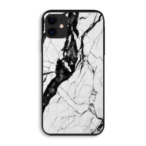 Witte marmer 2: iPhone 11 Biologisch afbreekbaar hoesje