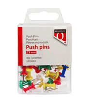 Push pins quantore assorti 40 stuks - thumbnail