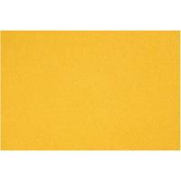 Creativ Company Hobbyvilt, vel 42x60 cm, dikte 3 mm, geel, 1 vel
