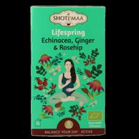 Shoti Maa Lifespring echinacea, ginger & rosehip bio 16 Zakjes