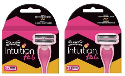 Wilkinson Intuition Scheermesjes - F.A.B. 6 pak