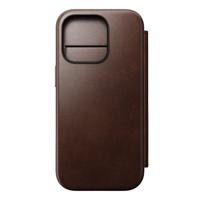 Nomad Modern Horween leather folio iPhone 16 Pro