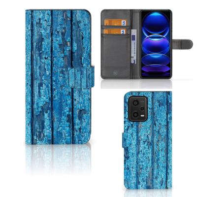 Xiaomi Redmi Note 12 5G | Poco X5 | Book Style Case | Wood Blue