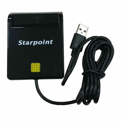 ID/SIP-kaartlezer Cherry STP_SCRZW-1 Zwart