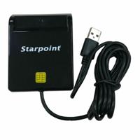 ID/SIP-kaartlezer Cherry STP_SCRZW-1 Zwart