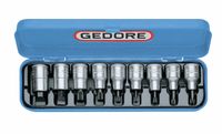 Gedore Dopsleutelset XZN 1/2" 9-dlg - 6150050 - thumbnail