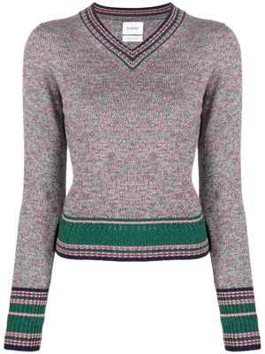 Barrie pull en cachemire à col v - Rose
