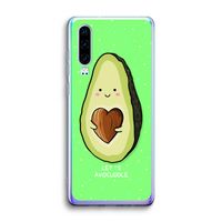 Avocuddle: Huawei P30 Transparant Hoesje
