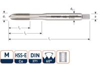 Rotec Machinetap din376 m30