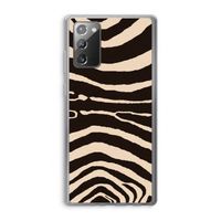 Arizona Zebra: Samsung Galaxy Note 20 / Note 20 5G Transparant Hoesje