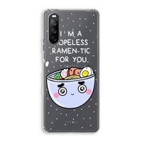 I'm A Hopeless Ramen-Tic For You: Sony Xperia 10 III Transparant Hoesje