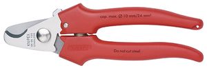 Knipex Kabelschaar met kunststof bekleed 165 mm | 95 05 165 - 9505165