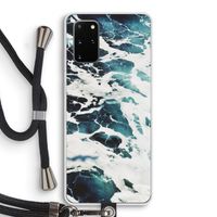 Golven: Samsung Galaxy S20 Plus Transparant Hoesje met koord
