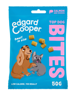 Edgard & Cooper Bites Small Zalm&Kip hondensnacks 50 gram