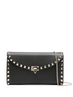 Valentino Garavani sac à bandoulière Rockstud en cuir - Noir - thumbnail