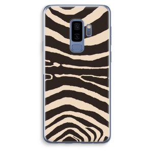 Arizona Zebra: Samsung Galaxy S9 Plus Transparant Hoesje