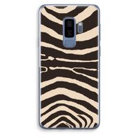 Arizona Zebra: Samsung Galaxy S9 Plus Transparant Hoesje