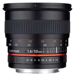 Samyang 50mm F/1.4 AS UMC Sony E, Sony FE