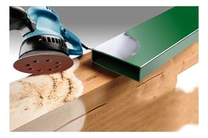 KWB QUICK-STICK schuurschijven | HOUT & METAAL | edelkorund | Ø 115 mm | geperforeerd | 60/120/180 - 491870 491870